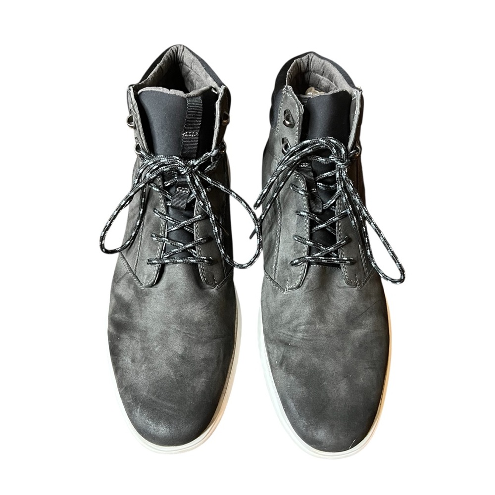 Unlisted by Kenneth Cole Men's Black High-Top Nio Boot Size 12 Gently Used